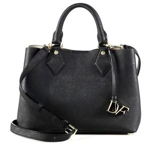 Diane Von Furstenberg Small Voyage Leather Satchel